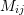 Rendered by QuickLaTeX.com M_{ij}
