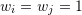 Rendered by QuickLaTeX.com w_i=w_j=1