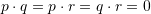 Rendered by QuickLaTeX.com p\cdot q=p\cdot r=q\cdot r=0