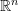 Rendered by QuickLaTeX.com \mathbb{R}^n