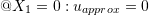 Rendered by QuickLaTeX.com @X_1=0:u_{approx}=0