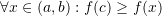 Rendered by QuickLaTeX.com \forall x\in(a,b):f(c)\geq f(x)