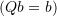 Rendered by QuickLaTeX.com (Qb=b)