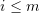 Rendered by QuickLaTeX.com i\leq m