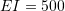 Rendered by QuickLaTeX.com EI=500