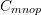 Rendered by QuickLaTeX.com C_{mnop}
