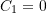 Rendered by QuickLaTeX.com C_1 = 0