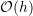Rendered by QuickLaTeX.com \mathcal{O} (h)