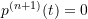 Rendered by QuickLaTeX.com p^{(n+1)}(t)=0