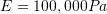 Rendered by QuickLaTeX.com E=100,000Pa