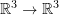 Rendered by QuickLaTeX.com \mathbb{R}^3\rightarrow\mathbb{R}^3