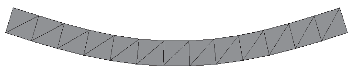 Figure 2. Deformed shape.